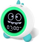 Thumbnail principal de H-chin Kids Alarm Clock toddler sleep trainer with night light 🕰️