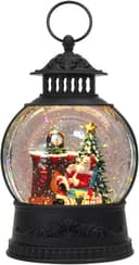 Thumbnail principal de Christmas Snow Globe Water Lantern with Timer and Music 🎁