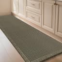 Thumbnail principal de Christmas Waffle Runner Rug Olive Green 6'x2' — Bath Rug 🛁