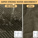 Thumbnail 3 de Christmas Waffle Runner Rug Olive Green 6'x2' — Bath Rug 🛁