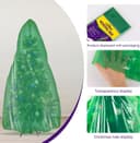 Thumbnail 2 de CHUPER Green Upright Christmas Tree Storage Bag 9ft 🎄