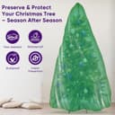 Thumbnail 3 de CHUPER Green Upright Christmas Tree Storage Bag 9ft 🎄