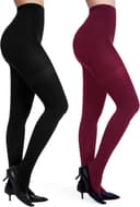 Thumbnail 2 de Citystl 2 Pairs Black 60D Tights for Women 🧦