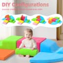 Thumbnail 3 de cjdropshipping 8 Piece Toddler Climbing Blocks soft play set 🧸