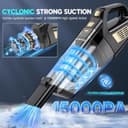 Thumbnail 1 de CKIKH Handheld Vacuum 15000PA Powerful Suction 🧹