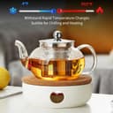 Thumbnail 5 de ClearTea Maker Glass Teapot 600ml 🍵