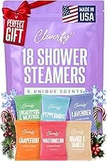Cleverfy Shower Steamers Aromatherapy 18 Tablets 🛁