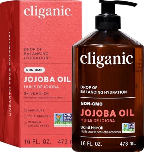 Cliganic Jojoba Oil, 16oz ⚙️