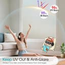 Thumbnail 2 de Coavas Window Privacy Film 35.4×118.1 in 🪟