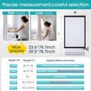 Thumbnail 6 de Coavas Window Privacy Film 35.4×118.1 in 🪟