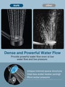 Thumbnail 2 de Cobbe High Pressure 3-Way Shower Head Combo 🚿