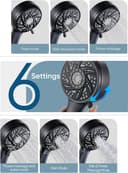 Thumbnail 3 de Cobbe High Pressure 3-Way Shower Head Combo 🚿