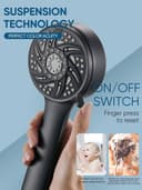 Thumbnail 6 de Cobbe High Pressure 3-Way Shower Head Combo 🚿