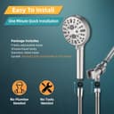 Thumbnail 6 de Cobbe Shower Head with 9 Spray Modes ⚙️
