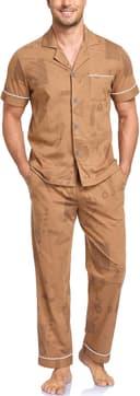 Thumbnail 4 de COLORFULLEAF Men's Cotton Pajamas Set 100% 🛌