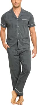 Thumbnail 6 de COLORFULLEAF Men's Cotton Pajamas Set 100% 🛌