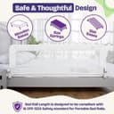 Thumbnail 6 de ComfyBumpy Bed Rail 55.5" ⌚