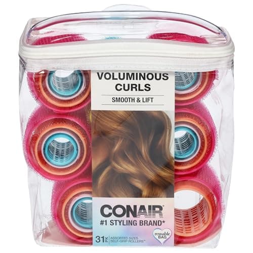 Conair Heatless Curlers, 31 Count ⚙️