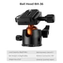 Thumbnail 4 de K&F CONCEPT 64 inch Camera Tripod ⚙️