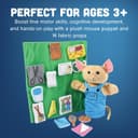 Thumbnail 5 de Constructive Playthings If You Give a Mouse a Cookie puppet set 16 pieces 🧸