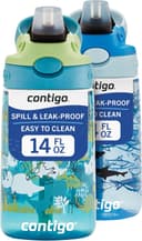 Thumbnail principal de Contigo Aubrey Kids Water Bottle 14oz Dino Shark 2-Pack 📷