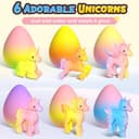 Thumbnail 2 de Coodoo Unicorn Hatching Eggs 6-Pack toys 🧸