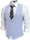 Thumbnail principal de COOFANDY Men's Suit Vest slim fit waistcoat 👔