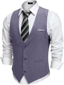 Thumbnail 5 de COOFANDY Men's Suit Vest slim fit waistcoat 👔