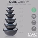 Thumbnail 3 de COOK WITH COLOR 12-Piece Mixing Bowls Set 🥣