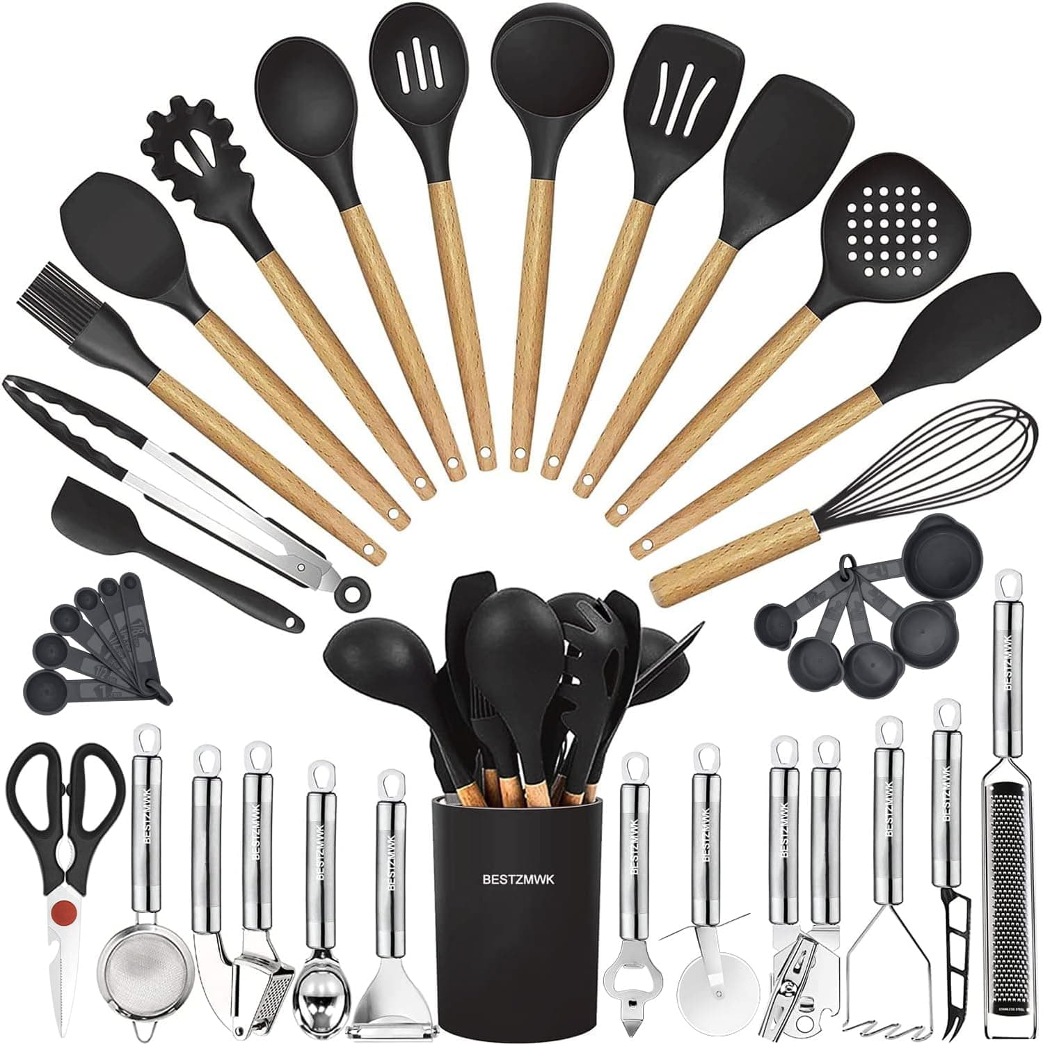 Cooking Utensils Set 35-Piece kitchen tools 🍳