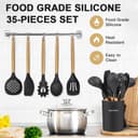 Thumbnail 2 de Cooking Utensils Set 35-Piece kitchen tools 🍳