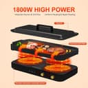 Thumbnail 1 de COOKTRON Portable Induction Cooktop 1800W 🔥🍳