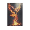 Thumbnail 8 de Cool Flamebird Fantasy Phoenix Poster 12x18 in 📷
