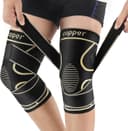 Thumbnail principal de Copper Knee Braces with Strap L, Compression Sleeve for Pain 🩹
