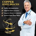 Thumbnail 2 de Copper Knee Braces with Strap L, Compression Sleeve for Pain 🩹