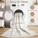 Thumbnail 3 de cotiled 8x10 Area Rug washable low pile 8'x10' 🧶