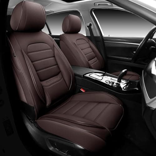 COVER EMPIRE Brown Full 5‑Seat Car Seat Covers 🚗