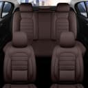 Thumbnail 7 de COVER EMPIRE Brown Full 5‑Seat Car Seat Covers 🚗