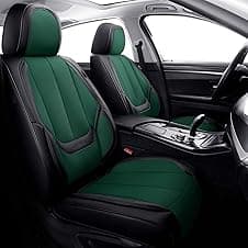 Coverado FullSet Car Seat Covers Universal (Green) 🚗