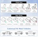 Thumbnail 8 de Coverado Universal Seat Covers 5-seat car set 🚗