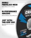 Thumbnail 3 de CRALY 4-1/2 Inch Cut-Off Wheels 50-pack 🛠️