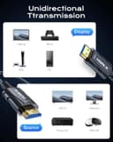 Thumbnail 3 de Cratree 50 ft 8K HDMI fiber cable 48 Gbps 📺