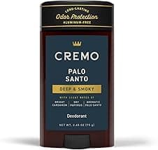Cremo Palo Santo Aluminum Free Deodorant 2.65 oz 🧴