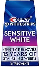 Crest 3D Whitestrips Sensitive 18‑treatment kit 🦷