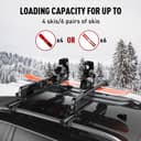 Thumbnail 1 de CRINDAR Ski & Snowboard Roof Rack 27.5" 🚗