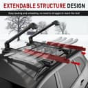 Thumbnail 2 de CRINDAR Ski & Snowboard Roof Rack 27.5" 🚗