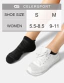 Thumbnail 1 de CS CELERSPORT Women's Ankle Running Socks 6-pack 🧦