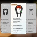 Thumbnail 2 de CuPiLo Cordless Neck Massager with Heat 🎧