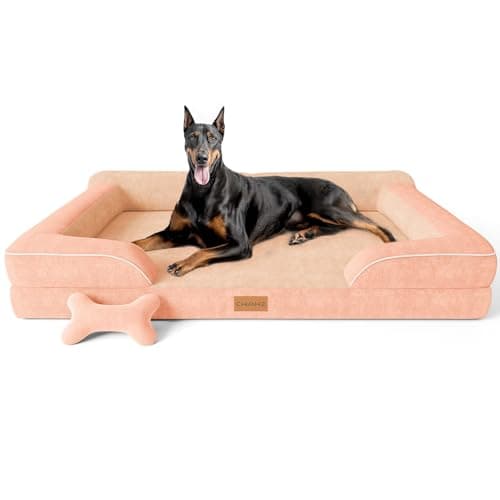CWAWZ XXL Dog Bed 53" Memory Foam 🐶
