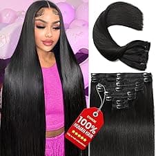 CWRDK 20-inch Remy Clip-In Hair Extensions 8pcs 💇♀️